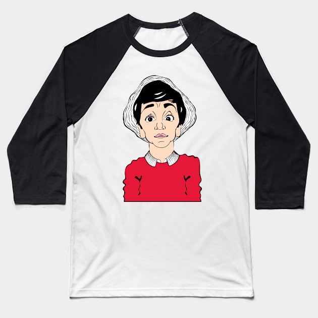 CLASSIC SITCOM CHARACTER!! Baseball T-Shirt by cartoonistguy